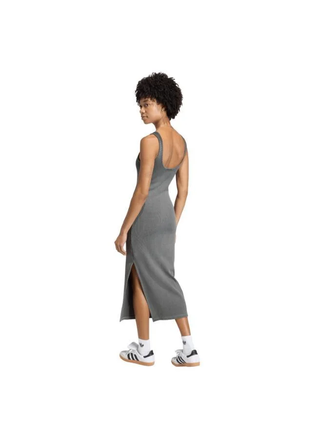 adidas Originals  ESSENTIALS RIB TANK MAXI DRESS WASHED for Women | Best Price UAE